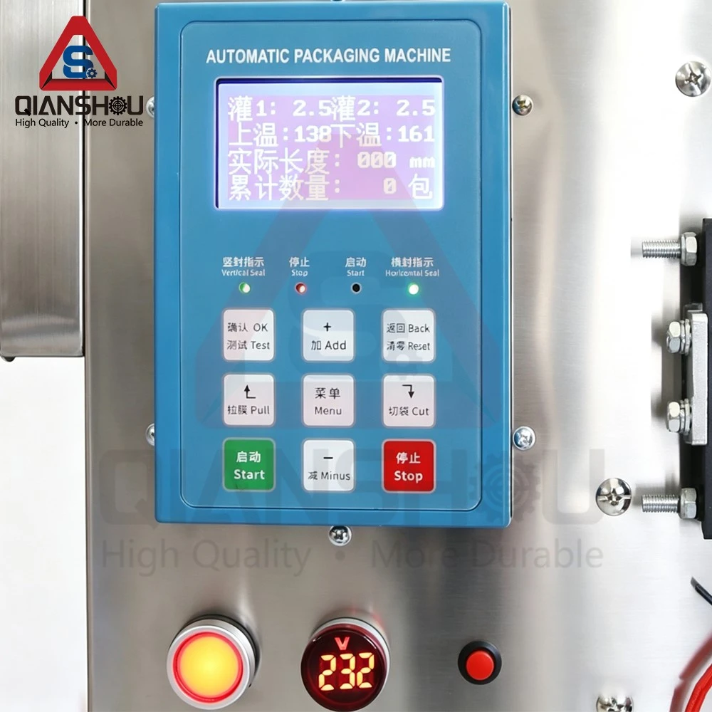 Liquid Sachet Packing Machine Intelligent Control Panel Liquid Sachet Packing Machine Intelligent Control Panel